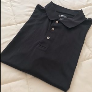 Black PGA Tour Golf Polo Shirt